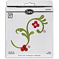 Convenient guideline on acrylic leather paint leather dyes Sizzix Bigz BIGkick and Big Shot 'Flourish 3' Die