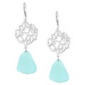 Zoe B Sterling Silver Chalcedony Earrings
