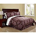 Dotomatic 8-piece Microfiber Bed in a Bag with Sheet Set