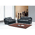 Italia Designs Sturgis Leather 2-piece Sofa Set