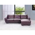 Italia Designs Leather Sectional