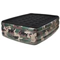 Pure Comfort Camouflage Queen Raised Flock Top Air Bed