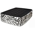 Pure Comfort Zebra Queen Raised Flock Top Air Bed