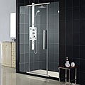 DreamLine Vitreo Glass 58x76-inch Frameless Swing Shower Door