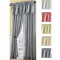 Country Stripe 120-inch Curtain Panel Pair