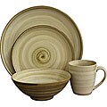 Sango Patio Brown 16-piece Dinnerware Set