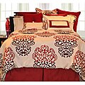 Cherry Blossom 12-piece Queen-size Bed in a Bag with Sheet Set