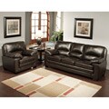 Charleston Premium Italian Leather Sofa and Armchair
