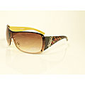 XOXO Women's Tortoise and Gold Marquee Sunglasses