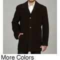 Cole Haan Men's 35-inch Italian Wool/Cashmere Blend Coat