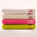 Turkish Cotton Embroidered Guest Towels (Set of 4)