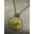 1915 Panama-pacific Commemorative Quarter Necklace