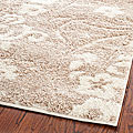 Free efficient guide on carpet Cream Ultimate Shag Beige/ Cream Rug (8' x 10')