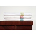 Embroidered Rayon from Bamboo Queen-size Sheet Set
