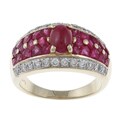 Encore by Le Vian 14k Gold 1/2ct TDW Diamond and Ruby Ring (H-I, SI2)