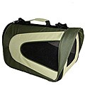 Free efficient guidepost for Mail Carrier kilt Pet Life Small Green Mesh Carrier