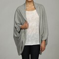 Vivienne Vivienne Tam Women's Grey Open Front Cardigan