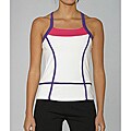 Pure Lime Women's Cross Back Cami Top