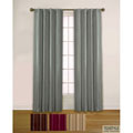 Dakota Faux Suede Blackout Curtain 63-inch Panel Pair