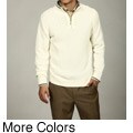 Geoffrey Beene Men's Ribbed 1/4 Zip Sweater