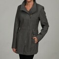 Laundry Women's Asymmetrical Zipper Coat