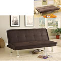 Brix Microfiber Youth Futon/ Sofa