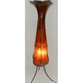Moroccan Flower Leather Lamp (Morocco)