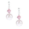 Crystale Faux Pearl Drop Earrings