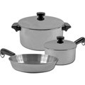 Revere 5-piece Stainless Steel/ Aluminum Disc Cookware Set