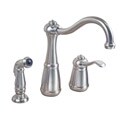 Price Pfister GT26-3NSS Marielle Stainless Steel Single-handle Kitchen Faucet...