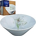 Corelle LifeStyles Collection White Flower Serving Bowl