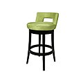 Eureka Green 30-inch Wood Swivel Bar Stool