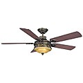 Savoy House Barclay Burnished Gold Ceiling Fan