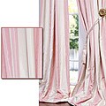 Amazing pamphlets on Pink Vanilla Light Pink/ Cream Stripe Faux Silk Taffeta 96-inch Curtain Panel