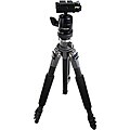 Polaroid 65-inch Pro Carbon Fiber Tripod/ Removeable Ballhead/ Carrying Case