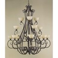 Secrets on Wrought iron chandeliers mexico Segovia 3-tier Peruvian Bronze 16-light Chandelier