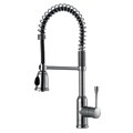 Vigo Modern Pull-down Spiral Chrome Kitchen Faucet