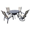 Savannah Outdoor Classics 5-piece Helios Aluminum Sling Patio Furniture Set