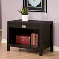 Napa Black 1-drawer Nightstand