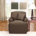 Logan T-cushion Chair Slipcover
