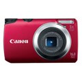 Canon PowerShot A3300IS 16.0MP Red Digital Camera
