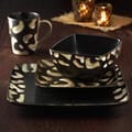 American Atelier Safari White Giraffe 16-piece Dinnerware Set