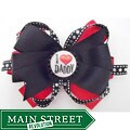 Lil Sweety's Bowtique I Love Daddy Bottle Cap Hair Bow