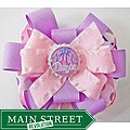 Lil Sweety's Bowtique Dance Bottle Cap Hair Bow