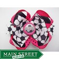Lil Sweety's Bowtique Soccer Bottle Cap Hair Bow