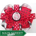 Lil Sweety's Bowtique Ladybug Bottle Cap Hair Bow