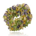Stonique Creations Multi-gemstone Chip Stretch Bracelet