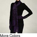 La Florentina Women's 2-piece Zebra Print Glove and Scarf FINAL SALE