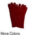 Cejon Women's Quilted Velvet Gloves