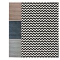 Alexa Chevron Vibe Zebra Rug (5'3 x 7'6)
